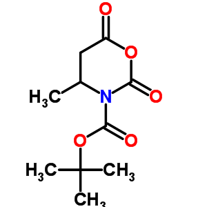 4-Methyl-2,6-dioxo-[1,3]oxazinane-3-carboxylic acid tert-butyl ester Structure,357610-31-2Structure