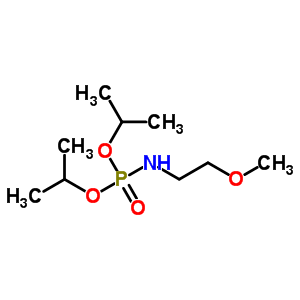 N-dipropan-2-yloxyphosphoryl-2-methoxy-ethanamine Structure,35812-38-5Structure