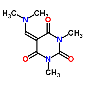 1,3-Dimethyl-5-[(dimethylamino)methylene]2,4,6-(1h,3h,5h)-trioxopyrimidine Structure,35824-98-7Structure