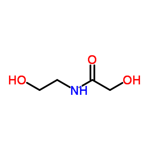 2-Hydroxy-n-(2-hydroxyethyl)acetamide Structure,3586-25-2Structure