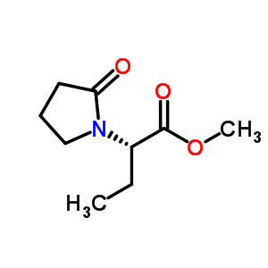 (2S)-2-(2-oxopyrrolidin-1-yl)butanoic acid methyl ester Structure,358629-51-3Structure