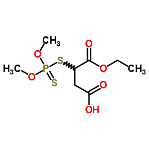 Malathion monocarboxylic acid Structure,35884-76-5Structure