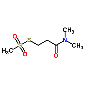 3-Methanethiosulfonyl-n,n-dimethylpropionamide Structure,359436-82-1Structure