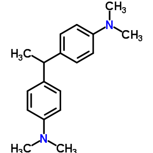 4-[1-(4-Dimethylaminophenyl)ethyl]-n,n-dimethyl-aniline Structure,3600-55-3Structure