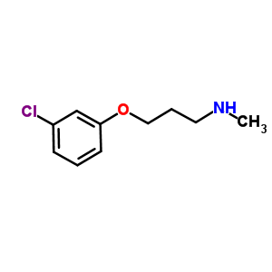 3-(3-Chlorophenoxy)-n-methylpropan-1-amine Structure,361395-22-4Structure