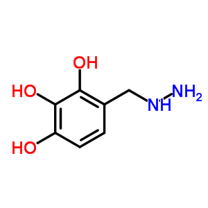 2,3,4-Trihydroxybenzylhydrazine Structure,3614-72-0Structure