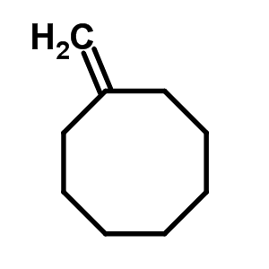 Methylenecyclooctane Structure,3618-18-6Structure