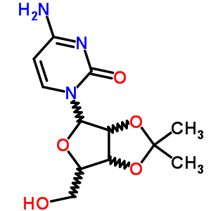 Cytidine,2,3-o-(1-methylethylidene)- Structure,362-42-5Structure