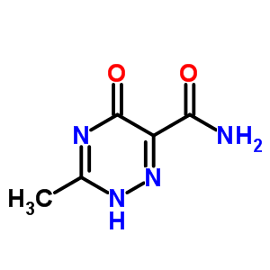 3-Methyl-5-oxo-2h-1,2,4-triazine-6-carboxamide Structure,36286-85-8Structure