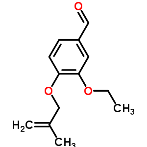 Benzaldehyde, 3-ethoxy-4-[(2-methyl-2-propenyl)oxy]-(9ci) Structure,363186-13-4Structure