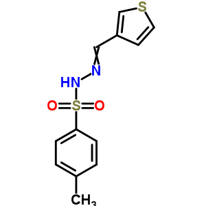 4-Methyl-n-(thiophen-3-ylmethylideneamino)benzenesulfonamide Structure,36331-50-7Structure