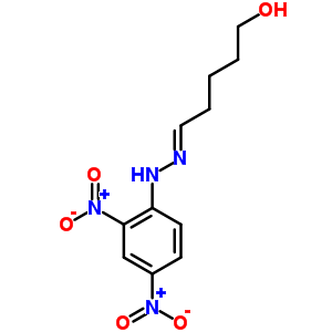 (5E)-5-[(2,4-dinitrophenyl)hydrazinylidene]pentan-1-ol Structure,3638-33-3Structure