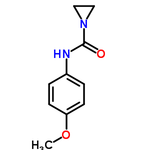 N-(p-methoxyphenyl)-1-aziridine-carboxamide Structure,3647-17-4Structure