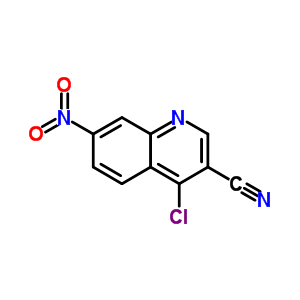 4-Chloro-7-nitro-3-quinolinecarbonitrile Structure,364794-13-8Structure