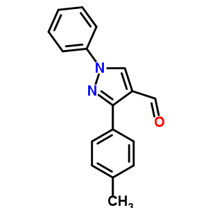 1-Phenyl-3-p-tolyl-1h-pyrazole-4-carbaldehyde Structure,36640-52-5Structure