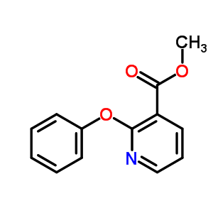 Methyl 2-phenoxynicotinate Structure,36701-88-9Structure