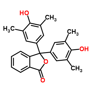 3,3-Bis(4-hydroxy-3,5-dimethyl-phenyl)isobenzofuran-1-one Structure,3689-45-0Structure