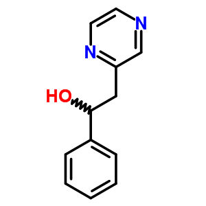 1-Phenyl-2-pyrazin-2-yl ethanol Structure,36914-69-9Structure