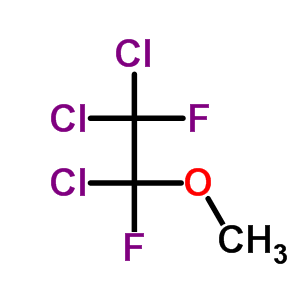 1,2-Difluoro-1,2,2-trichloroethyl methyl ether Structure,37021-32-2Structure