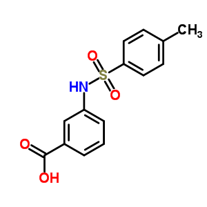 3-(Toluene-4-sulfonylamino)-benzoic acid Structure,37028-84-5Structure