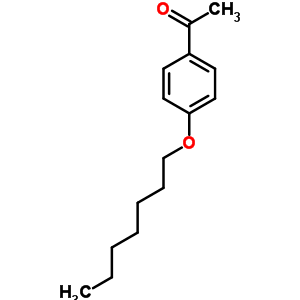 1-[4-(Heptyloxy)phenyl]ethanone Structure,37062-61-6Structure