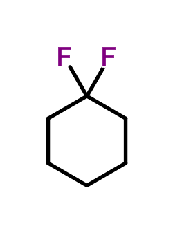 1,1-Difluorocyclohexane Structure,371-90-4Structure