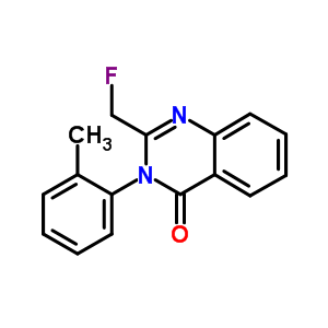 2-(Fluoromethyl)-3-(2-methylphenyl)-4(3h)-quinazolinone Structure,37107-06-5Structure