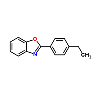 2-(4-Ethyl-phenyl)-benzooxazole Structure,37135-35-6Structure