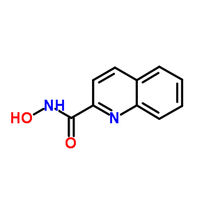 N-hydroxy-2-quinolinecarboxamide Structure,37137-42-1Structure