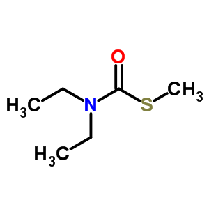 S-methyl n,n-diethylthiocarbamate Structure,37174-63-3Structure