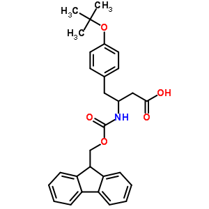 N-fmoc-3-amino-4-(4-tert-butoxy-phenyl)-butyric acid Structure,372144-21-3Structure