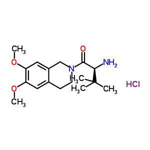 1-Butanone,2-amino-1-(3,4-dihydro-6,7-dimethoxy-2(1h)-isoquinolinyl)-3,3-dimethyl-,hydrochloride (1:1),(2s)- Structure,372524-02-2Structure