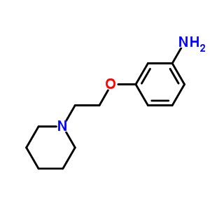 3-(2-(Piperidin-1-yl)ethoxy)aniline Structure,373824-23-8Structure