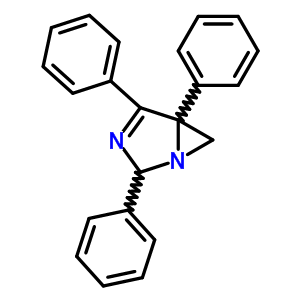 2,4,5-Triphenyl-1,3-diazabicyclo[3.1.0]hex-3-ene Structure,37428-96-9Structure