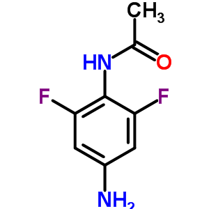 Acetamide,n-(4-amino-2,6-difluorophenyl)- Structure,3743-95-1Structure