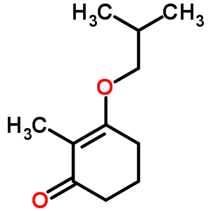 2-Cyclohexen-1-one,2-methyl-3-(2-methylpropoxy)-(9ci) Structure,37457-15-1Structure