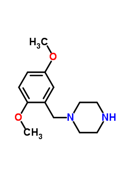 1-(2,5-Dimethoxybenzyl)piperazine hydrochloride Structure,374897-99-1Structure