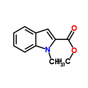 Methyl 1-methyl-1h-indole-2-carboxylate Structure,37493-34-8Structure