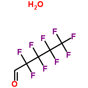 Perfluoropentanal hydrate Structure,375-53-1Structure