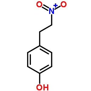 1-Aci-nitro-2-(p-hydroxyphenyl)ethane Structure,37567-58-1Structure