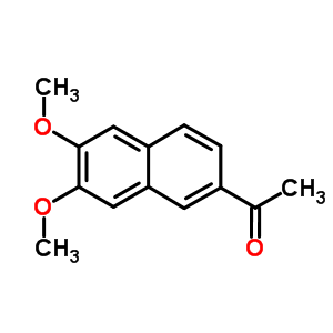 6,7-Dimethoxy-2-acetylnaphthalene Structure,37707-72-5Structure