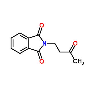 2-(3-Oxobutyl)isoindoline-1,3-dione Structure,3783-77-5Structure