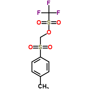 [(4-Methylphenyl)sulfonyl ]methyltrifluoromethanesulfonate Structure,37891-93-3Structure