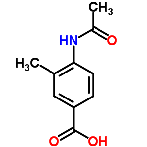 4-(Acetylamino)-3-methylbenzoic acid Structure,37901-92-1Structure