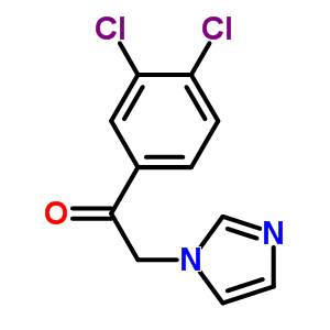 1-(3,4-Dichlorophenyl)-2-(1h-imidazol-1-yl)ethanone Structure,37906-39-1Structure