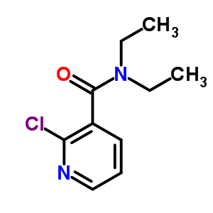 2-Chloro-3-n,n-diethyl-pyridinecarboxamide Structure,38029-99-1Structure