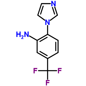 2-(1H-imidazol-1-yl)-5-(trifluoromethyl)aniline Structure,380389-67-3Structure