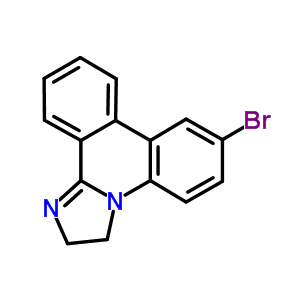 Imidazo[1,2-f]phenanthridine, 7-bromo-2,3-dihydro- Structure,38040-78-7Structure