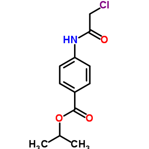 Isopropyl 4-[(chloroacetyl)amino]benzoate Structure,38064-88-9Structure