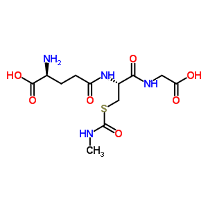 S-(n-methylcarbamoyl)glutathione Structure,38126-73-7Structure